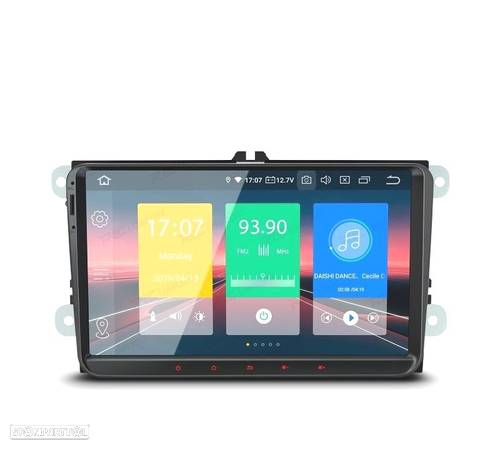 AUTO RADIO 2DIN GPS ANDROID 12 LCD TÁCTIL 9" VOLKSWAGEN VW PARA SEAT Y SKODA - 7