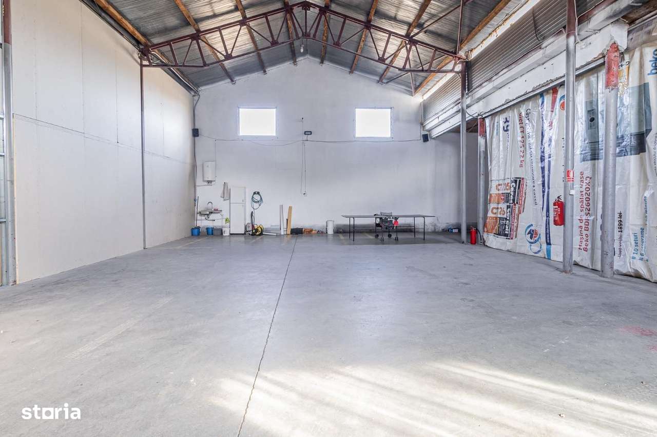 Investitie! Hala + birouri, 3300 mp teren, toate  utilitatile-8