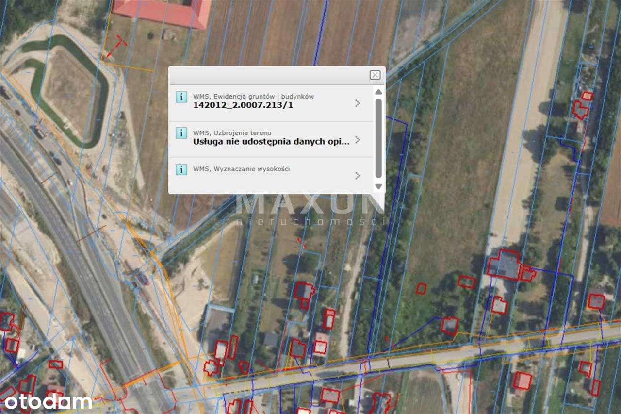 Działka rolno - budowlana, Mpzp 75 Rm,Mn, Trasa S7 - Pełny obrazek: 4/4