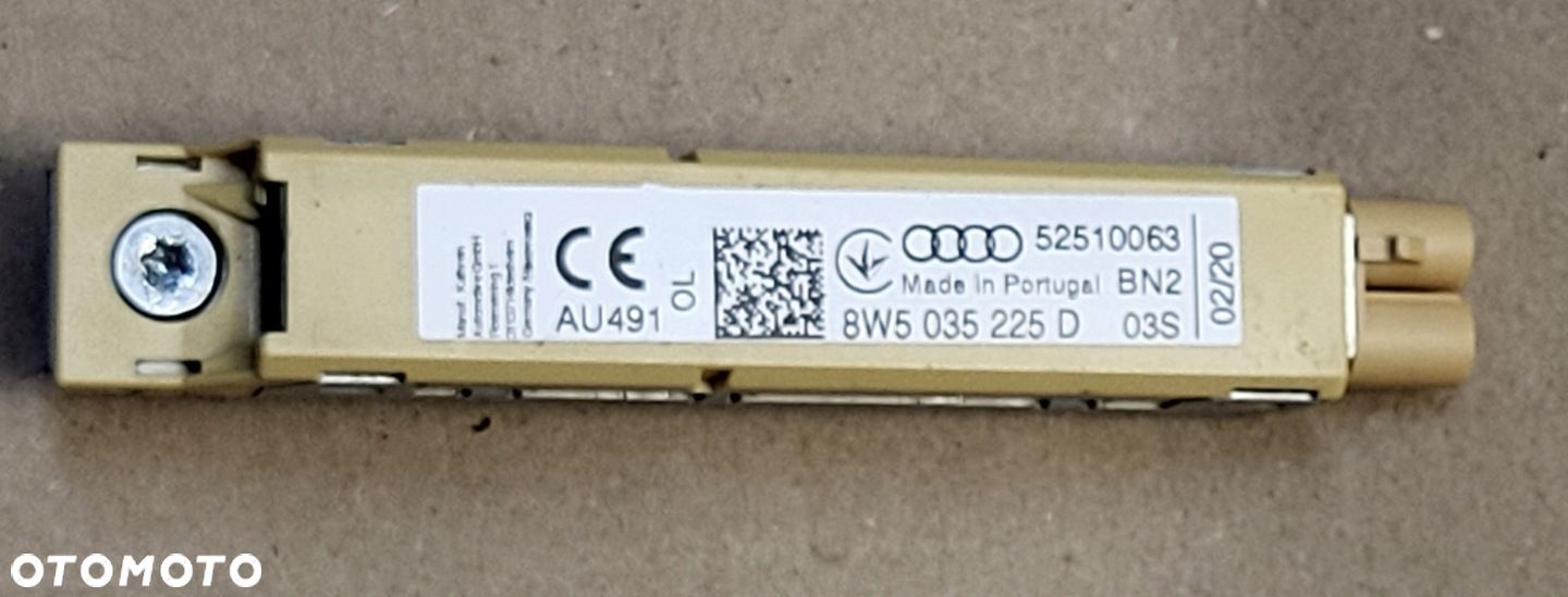 WZMACNIACZ MODUŁ ANTENY ANTENOWY AUDI A4 B9 8W OE 8W5035225D - 1