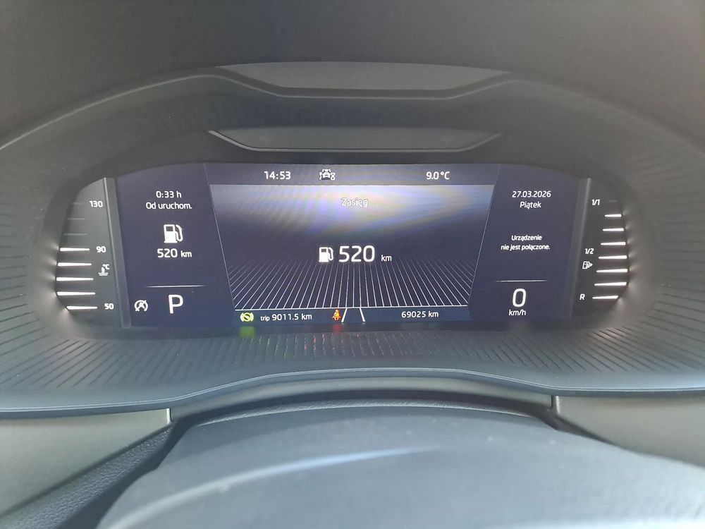 SKODA SCALA Virtual Cockpit Comfort Style Grzana Szyba/Fotele ACC DSG 1,5TSI 150KM