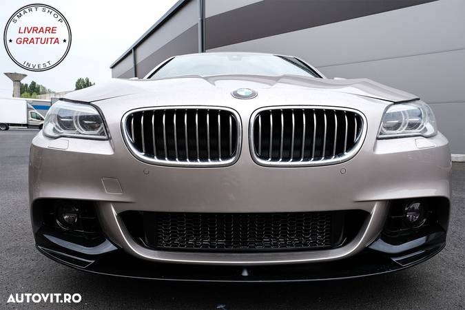 Prelungire Bara Fata BMW Seria 5 F10 F11 Sedan Touring (2011-2017) M-Performance- livrare gratuita - 13