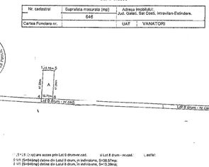 Teren intravilan, Sat Costi - aproape de Dn26, ut. la lim de prop !