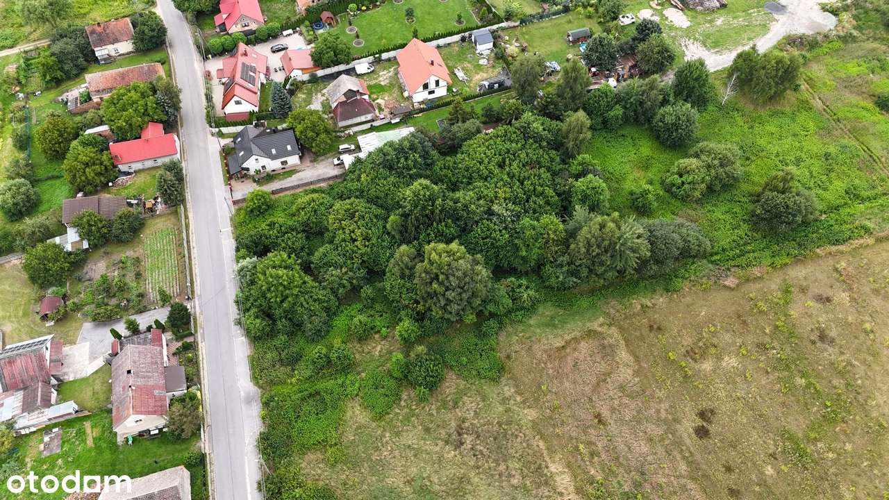 Działka z opcją powiększenia Rościsławice-2