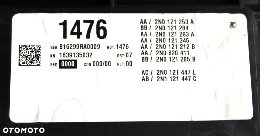 VW CRAFTER MAN TGE WIATRAK WENTYLATOR SILNIK 2N0121205B 2N0121207A - 4