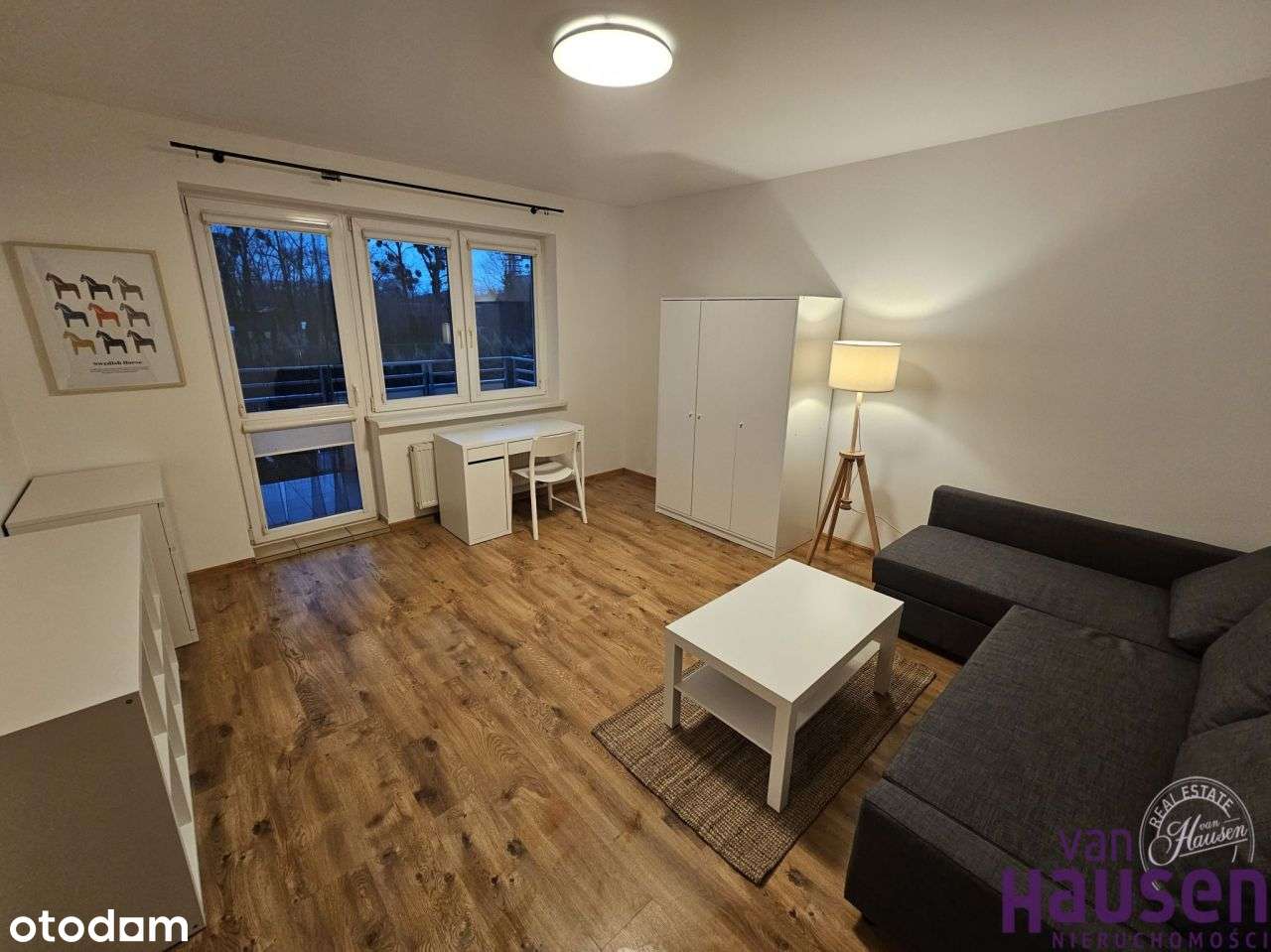 Duża kawalerka z tarasem i osobną kuchnią Katowick - Pełny obrazek: 3/13