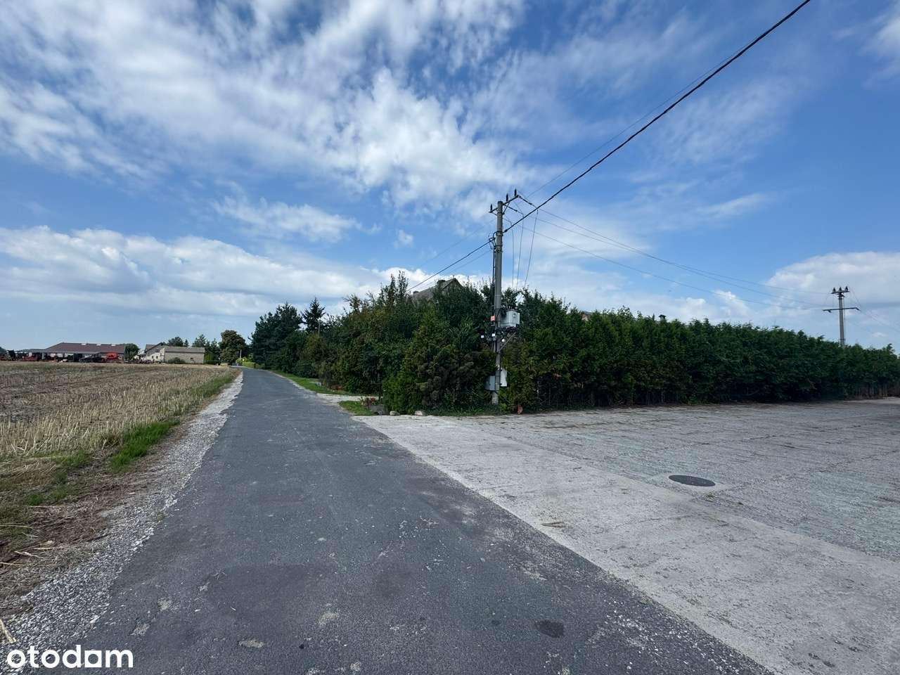 NOWA CENA Działka, w części zabudowana i utwardzona 5800m2-3