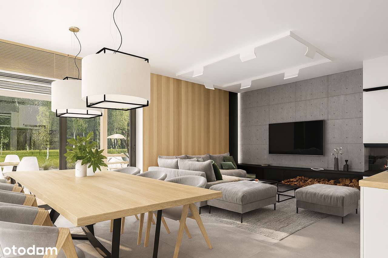 Nowy dom pow.150m2/ garaż/ działka 1075m2/ogrodzony/malownicza okolica-5