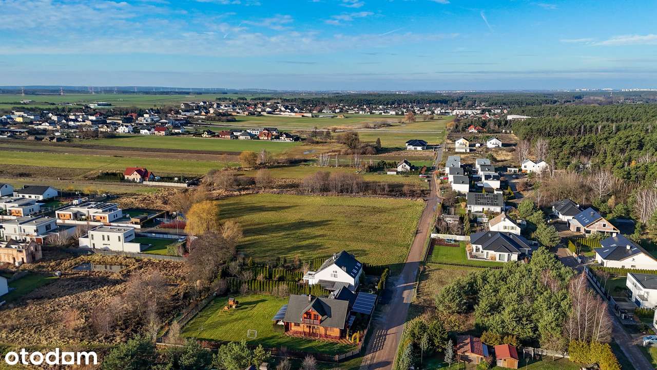 Malownicza działka budowlana 2 600 m² – Daszewice, ul. Wierzbowa-7