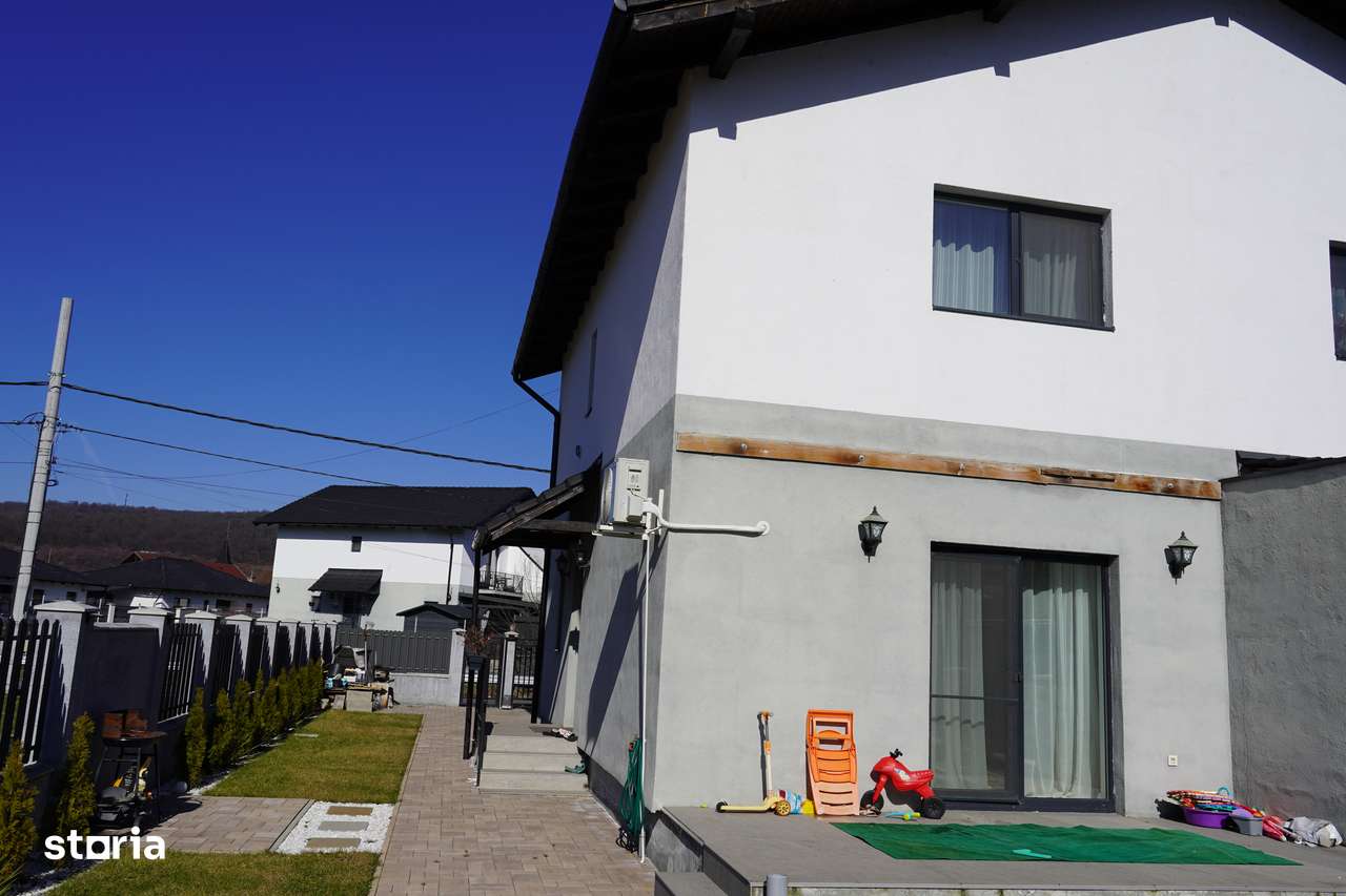 Casă tip duplex complet amenajată si mobilată-2