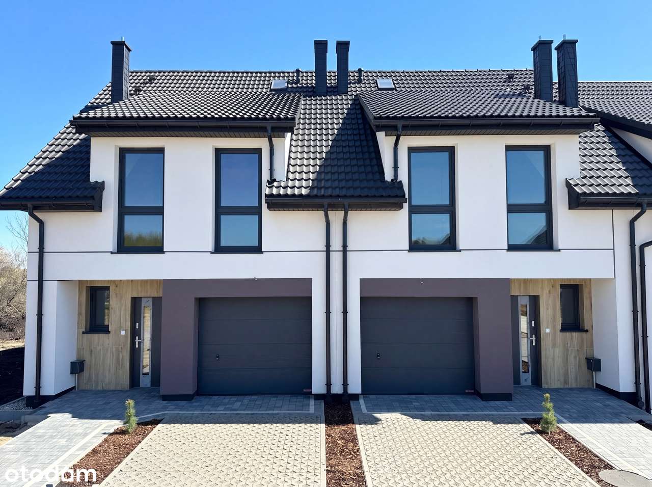 Rotmanka Garden – Dom szeregowy z garażem i ogrodzeniem – Ostatni dom!