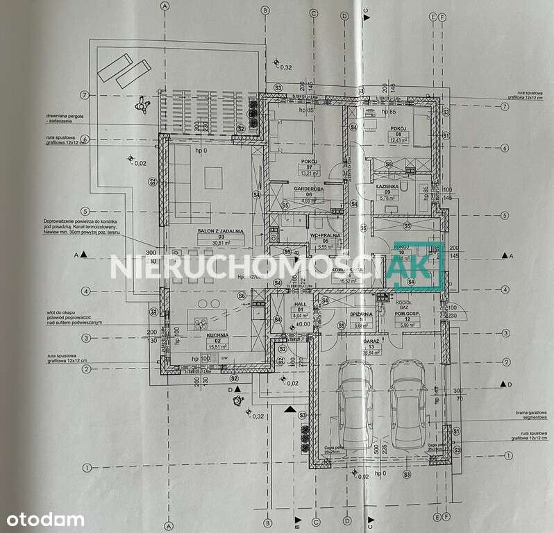 Dom parterowy166,4m2/działka704m2/do wprowadzenia-18
