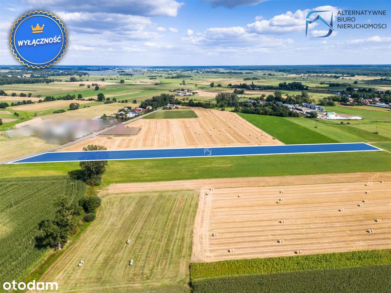 Tania, ustawna działka bud-rolna - Drążgów - Pełny obrazek: 4/8