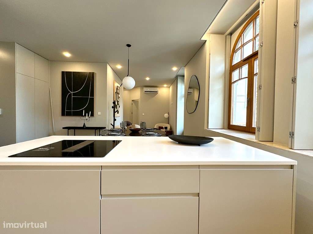 Apartamento T3 com garagem em palacete renovado em Lisboa - Grande imagem: 5/22