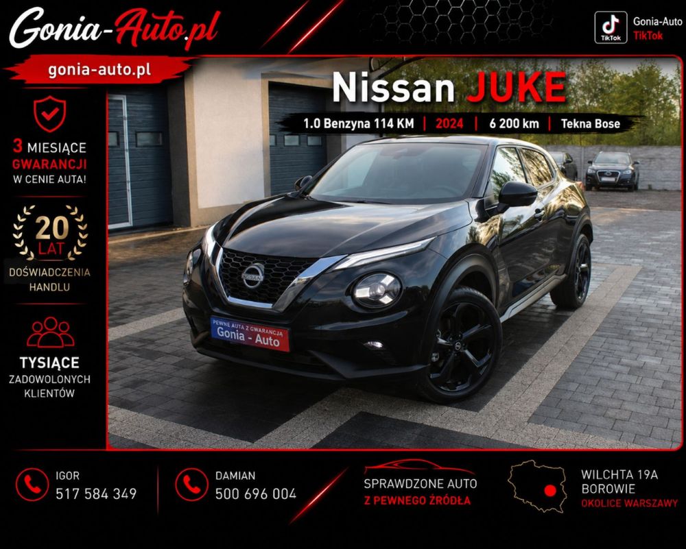 Nissan Juke II (2019-) 1.0 DIG-T Tekna DCT 2024