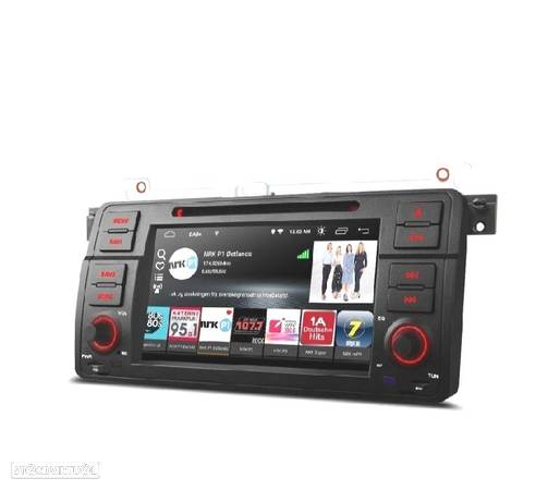 AUTO RÁDIO GPS ANDROID 10 PARA BMW E46 ROVER 75 MG ZT - 7