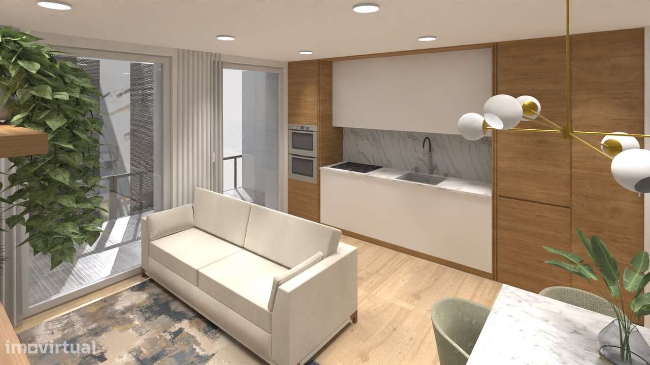 AMOROSA RESIDENCES: APARTAMENTOS NOVOS T1 e T2 NA AMOROSA, VIANA DO CA - Grande imagem: 1/5