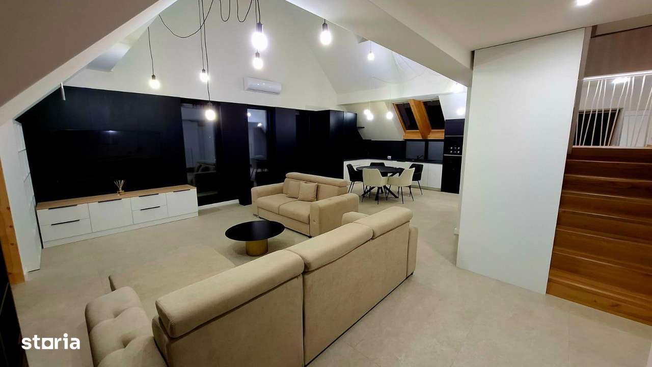 OPORTUNITATE- De vanzare penthouse finisat , mobilat/utilat - Imagine principală: 1/15