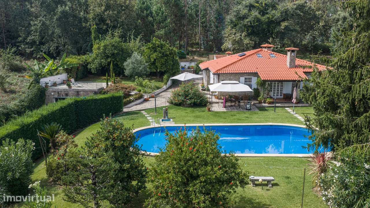 Moradia T4 de charme com piscina de 130 m² e 4.800 m² de terreno | Cab-31