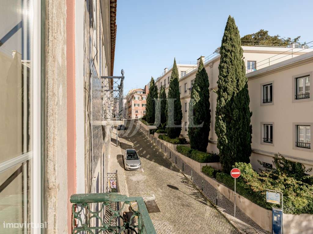 Apartamento T1 com vista rio, na Lapa, Lisboa - Grande imagem: 3/20