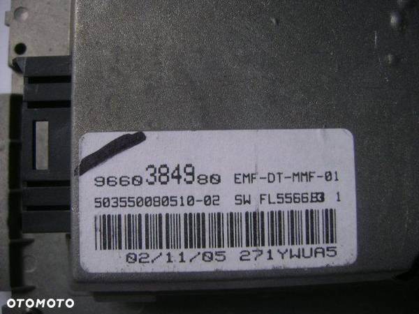 Peugeot 407 wyswietlacz monitor 9660384980 - 3