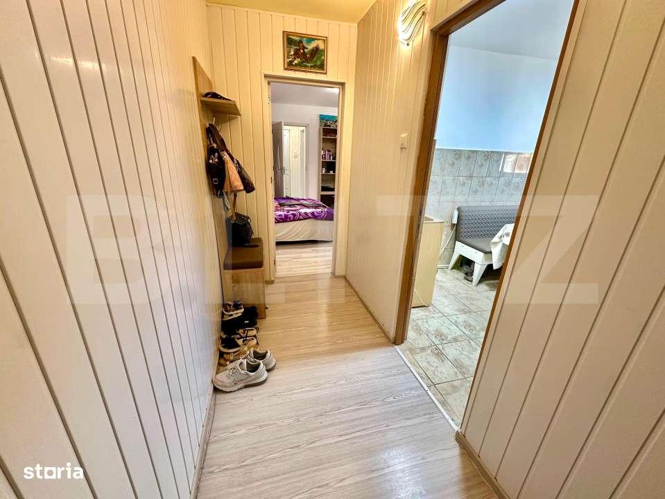 Apartament 2 camere, renovat, balcon inchis – aproape de scoli si gr - Imagine principală: 5/6