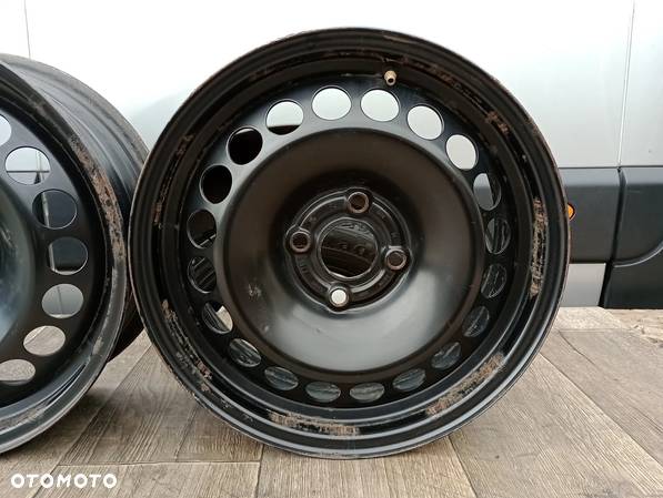 Felgi Stalowe 4x100 R15 6J ET39 GM TPMS Opel Adam Corsa C D E Meriva Fiat Punto 3 Punto Evo - 5