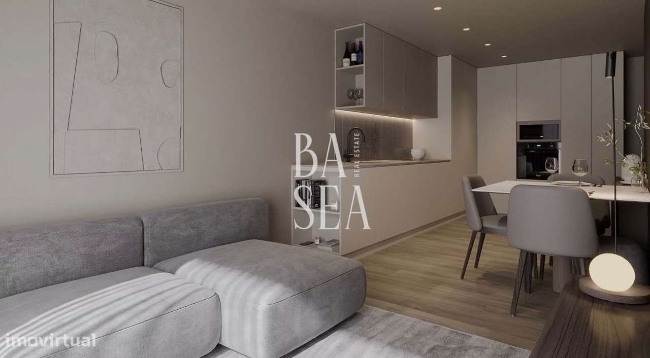 Apartamento T0 em Condomínio com Piscina em São Víctor Braga-4