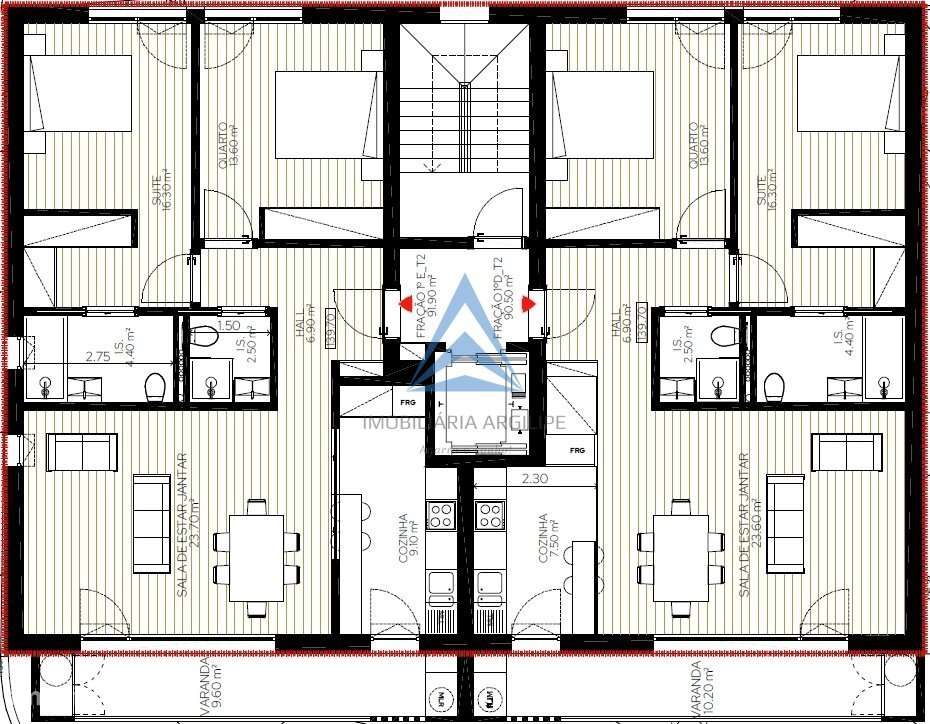 Apartamento T2 - Urbanização Casal Monteiro - Pombal-17