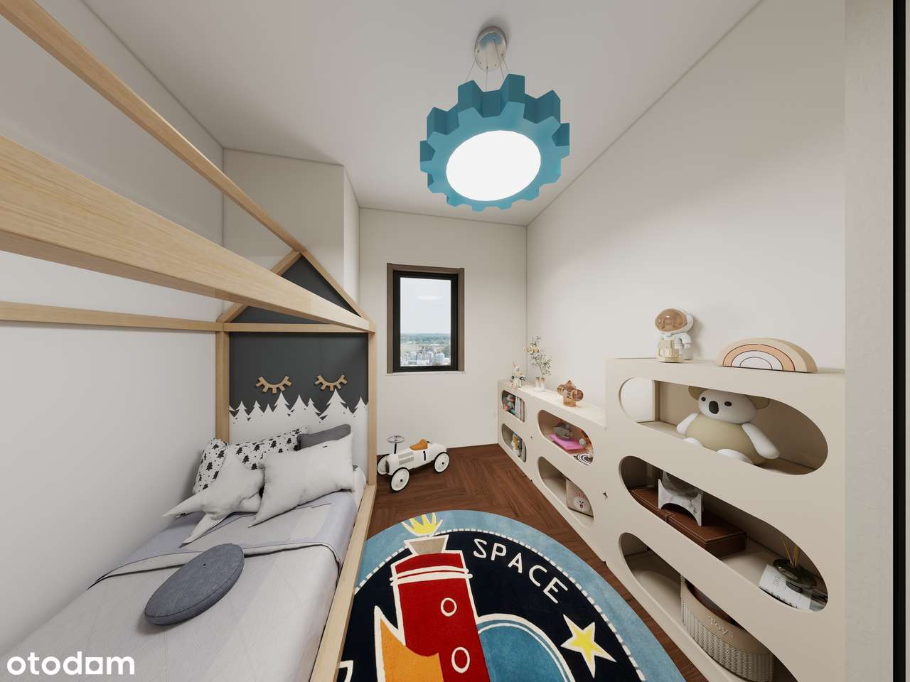 Nowoczesny szeregowiec w Miękini – funkcjonalny układ i ogródek - Pełny obrazek: 5/17