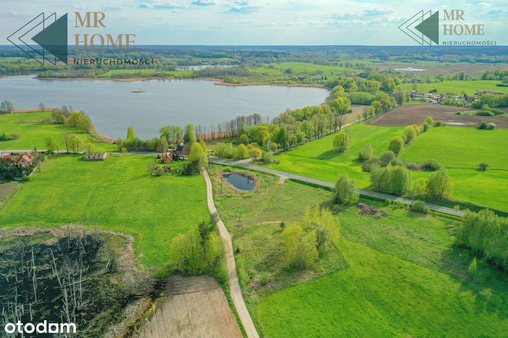 Budowlana działka ze stawem pod Mikołajkami-3