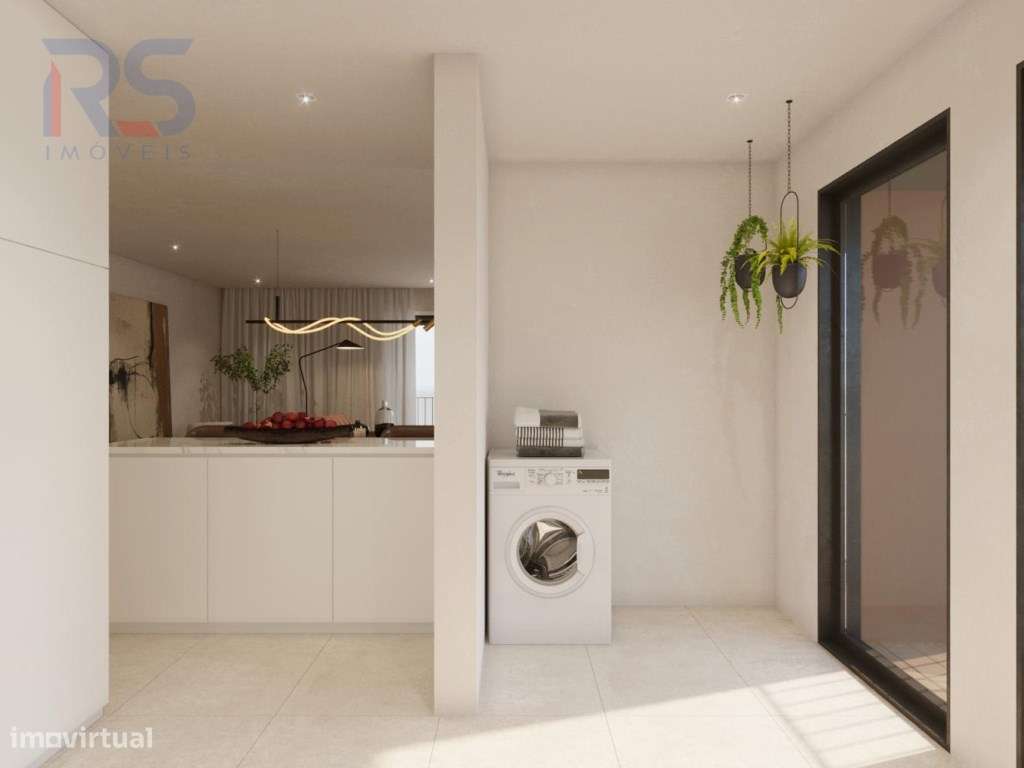 T1 Novo com varanda e garagem fechada - Grande imagem: 2/56