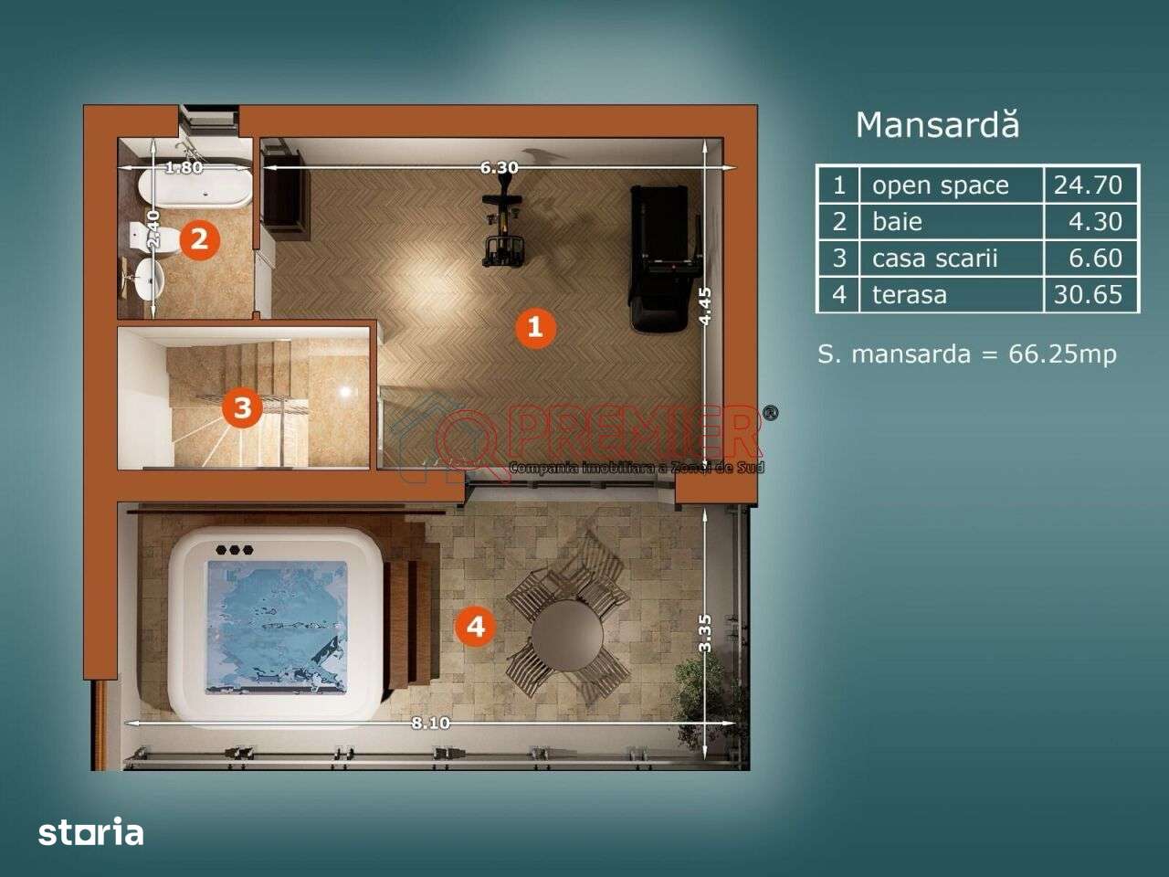 Popesti Leordeni - Str Scolii - Vila premium 120mp curte - Imagine principală: 5/8