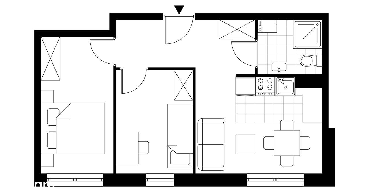 Zakątek Łokietka | mieszkanie 3-pok. | A1 - Pełny obrazek: 4/7