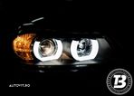 Faruri LED Angel Eyes compatibile cu BMW Seria 3 E90 3D U LED Design - 20