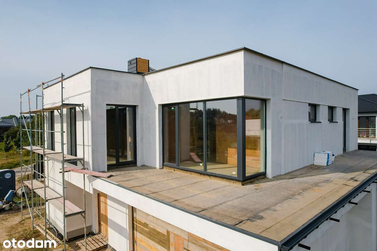 Nowoczesny dom z dużymi przeszkleniami  | Prestiżowa lokalizacja-3