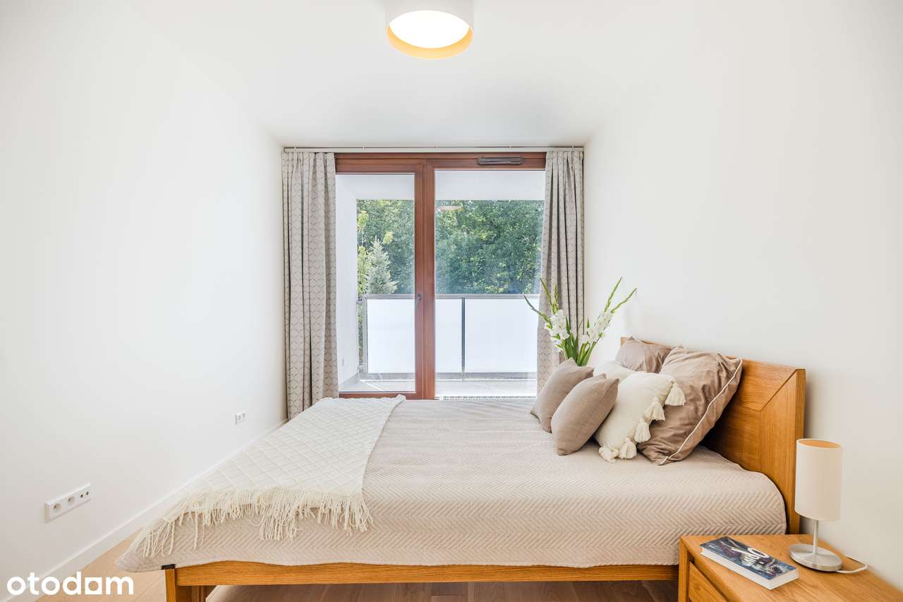 Nowy, funkcjonalny 2 pok. apartament, z widokiem na Las Bielański-15