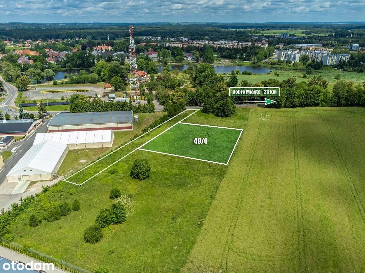 Działka komercyjna w Ornecie-5