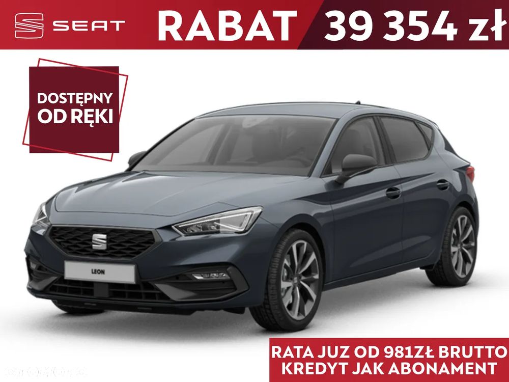 SEAT Leon FR 1.5 eTSI 150 KM DSG / RATA 981 ZŁ BRUTTO