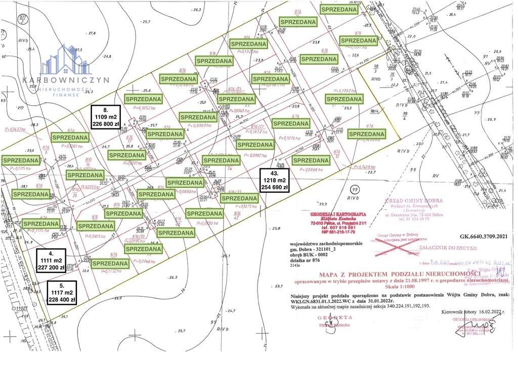 Działki budowlane z MPZP - ostatnie 4 działki-4