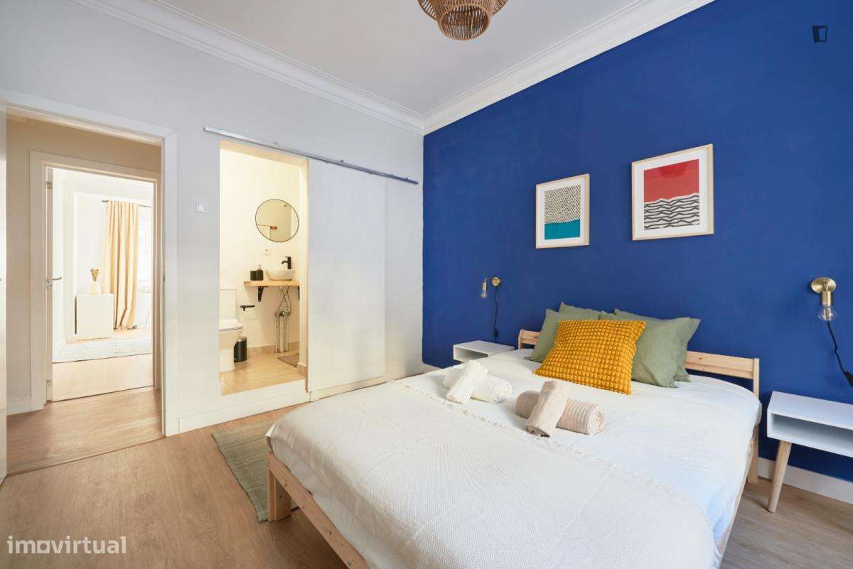 Quarto - localizado em Roma-Areeiro Lisbon - Grande imagem: 5/7