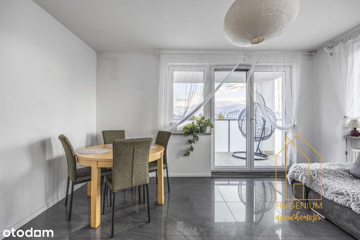 3 pokje z dużym tarasem na ostatnim piętrze Ząbki-1