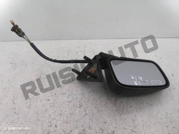 Espelho Retrovisor Esquerdo Manual  Vw Golf Ii (19e) [1984_1992 - 6