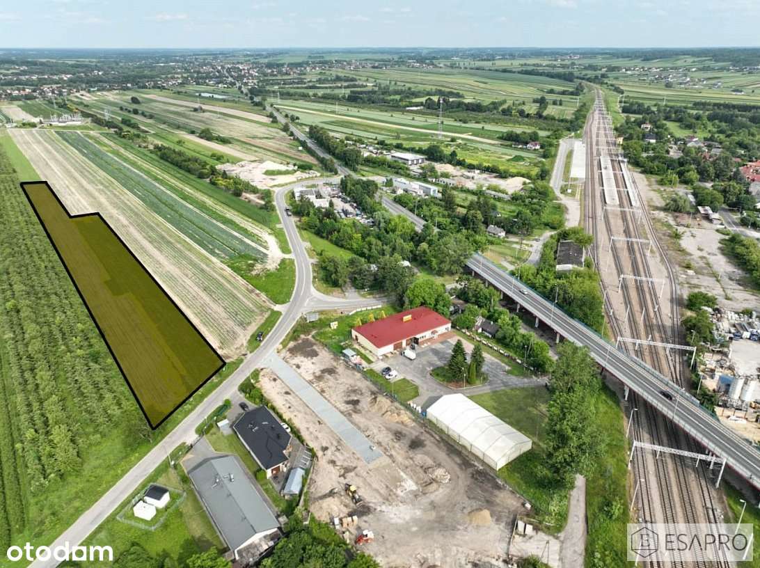 Grunt inwestycyjny 1,24 ha w Puławach – Iogistyka, biura, produkcja-2