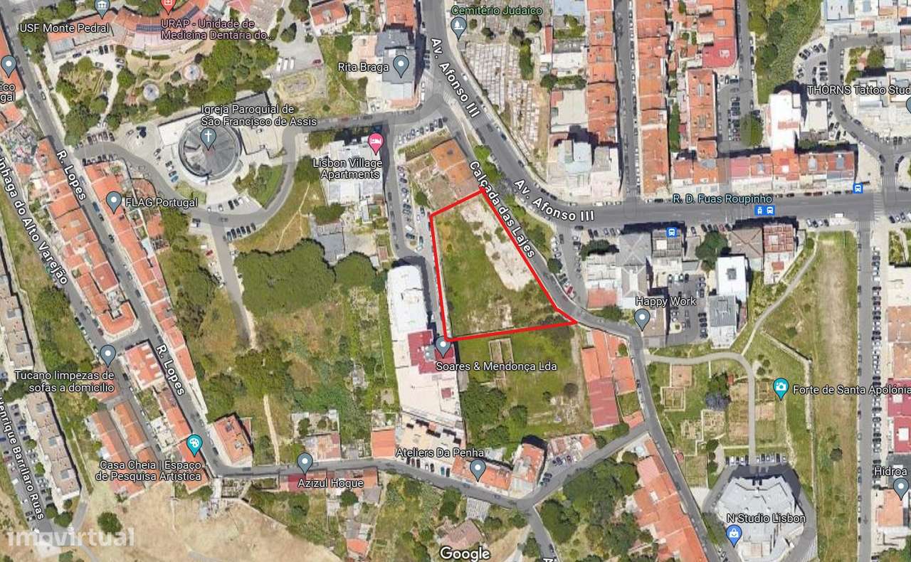 Terreno Urbano - 5037 m2 de construção - Lisboa-0