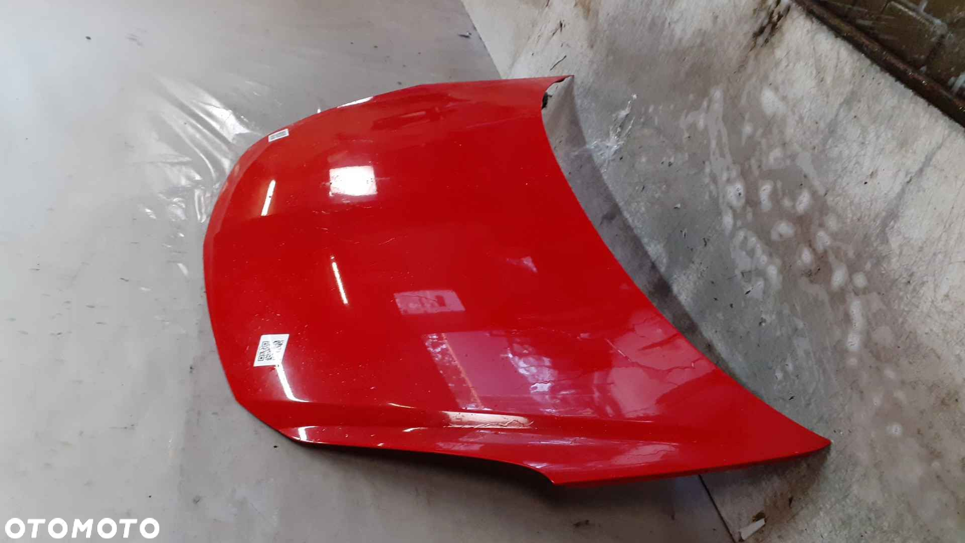 + MASKA POKRYWA SILNIKA DO OPEL CORSA D Y547 CZERWONY - 3