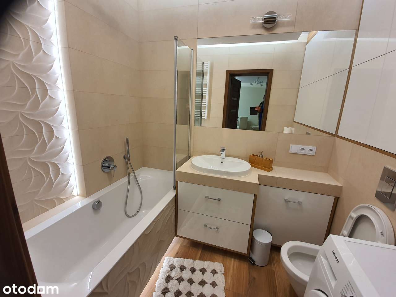 Nowoczesne 2-pokojowe mieszkanie z balkonem w Krakowie z klimatyzacją - Pełny obrazek: 5/11