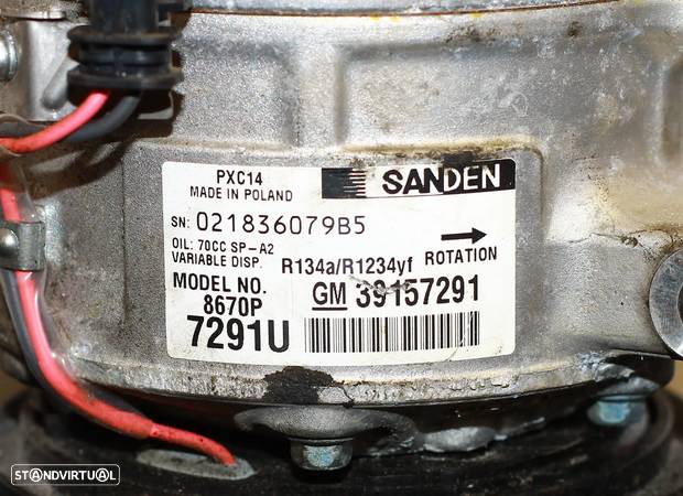 COMPRESSOR AC OPEL ASTRA K - 4