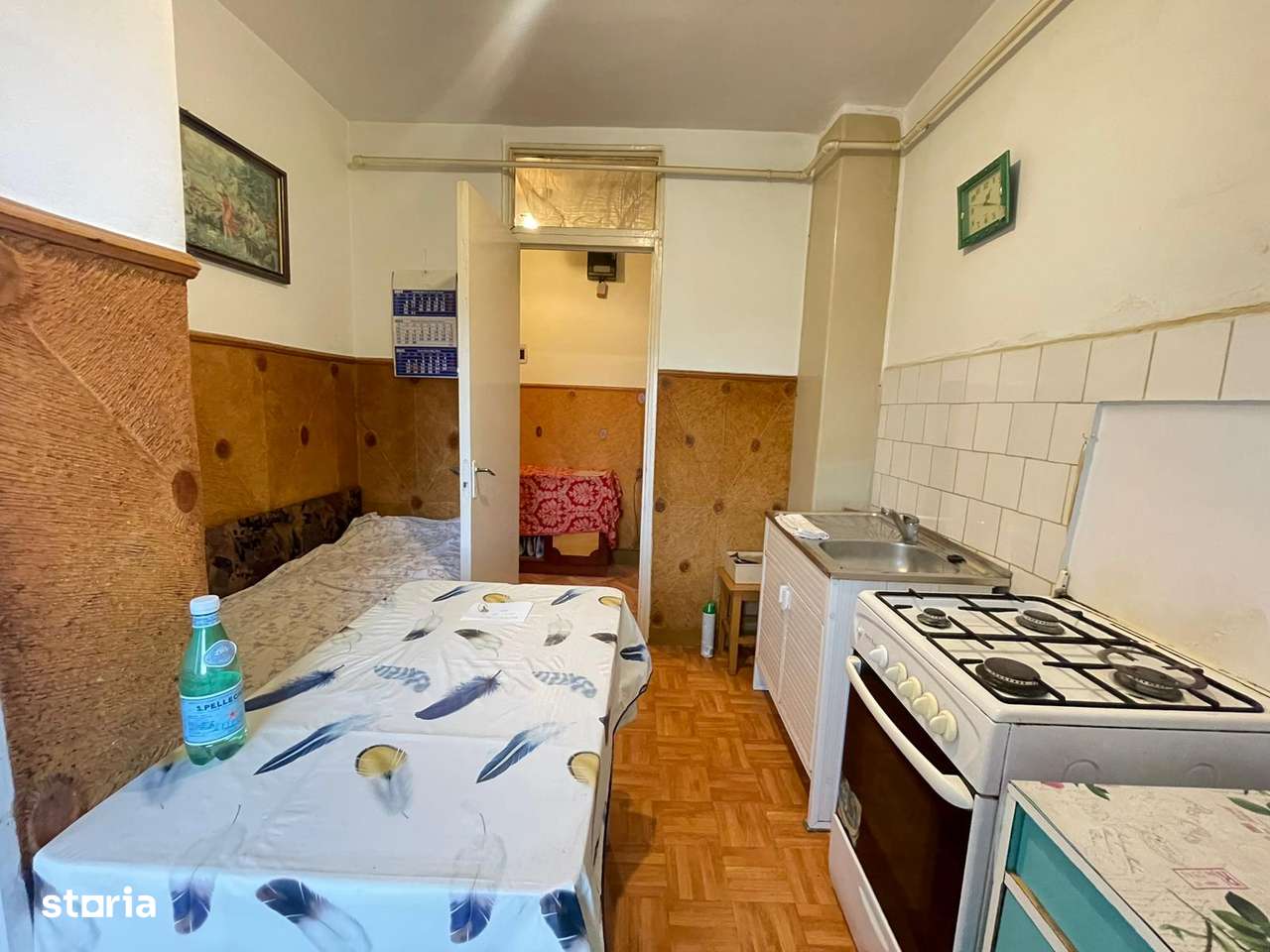 NORD - 22 decembrie, Apartament 2 cam, etaj 3, bucatarie mare, an 1980-9