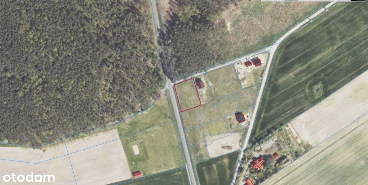 Piękna działka przy samym lesie niedaleko jeziora-4